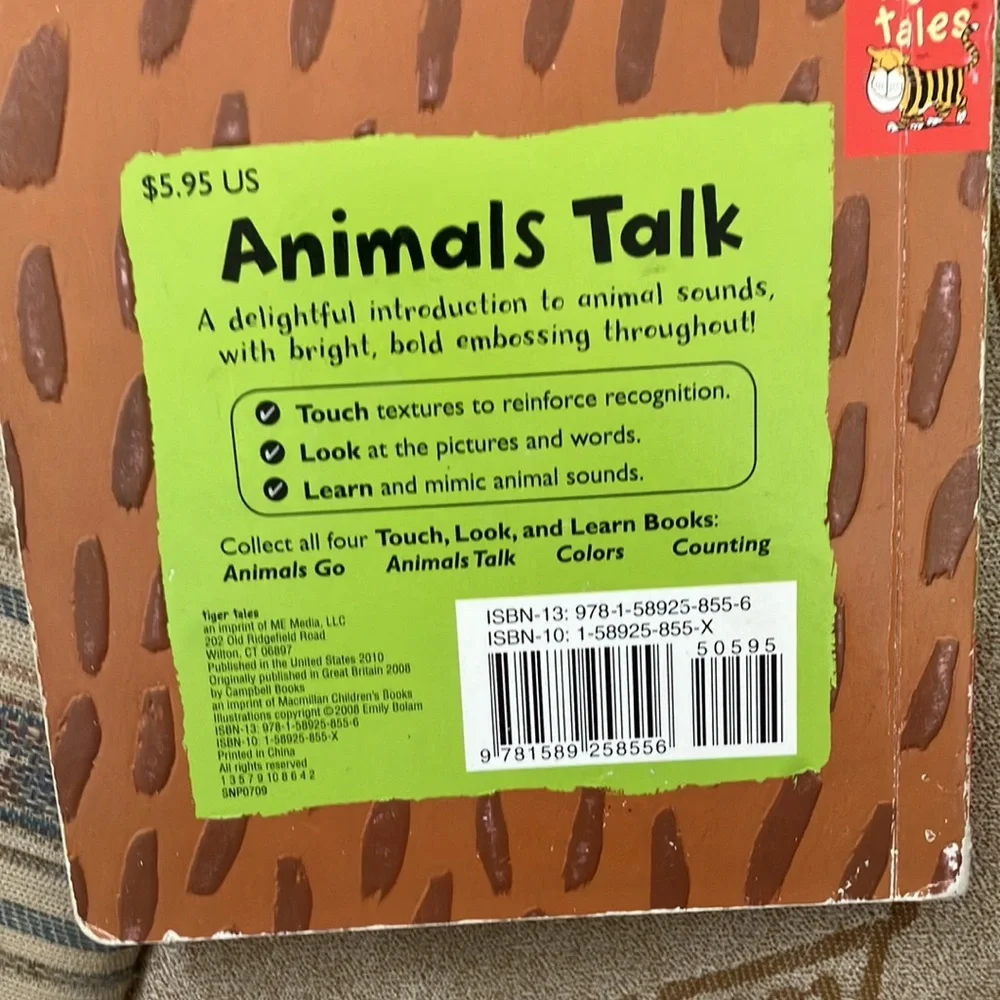 Animals talk children’s book